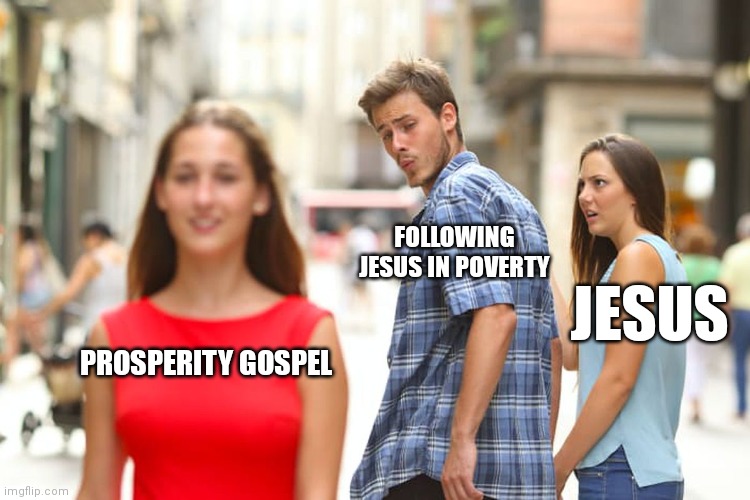 Let’s turn back to the real Jesus and leave behind the false promises of prosperity. 🚶‍♂️🙏