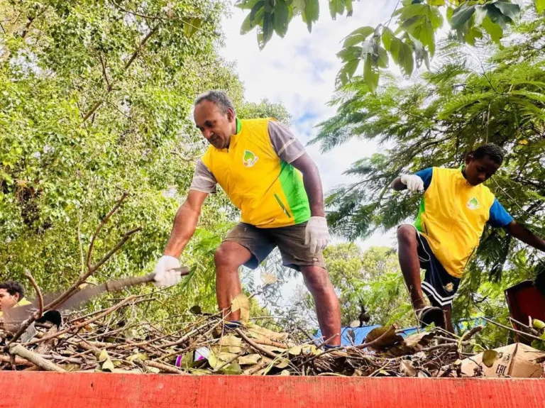Community Volunteers Revitalize Shirley Park, Bringing Hope to Lautoka After Cyclone Vaianu