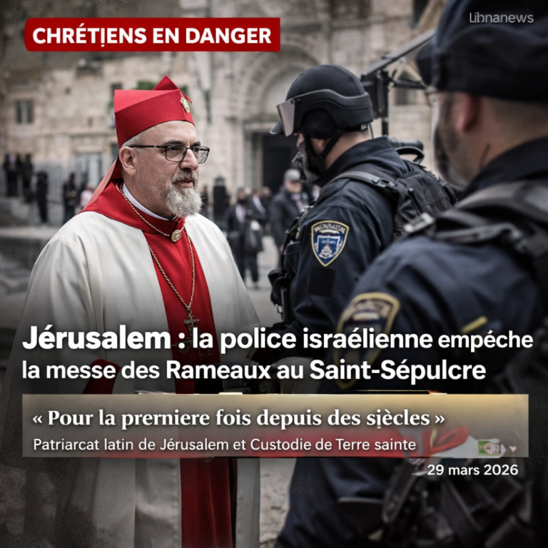 Latin Patriarch Barred from Celebrating Palm Sunday Mass at Holy Sepulchre Amid Unprecedented Restrictions