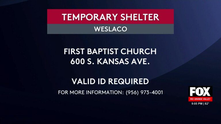 Weslaco Church Steps Up as Emergency Shelter, Providing Safety and Support Amid Severe Flooding Threat