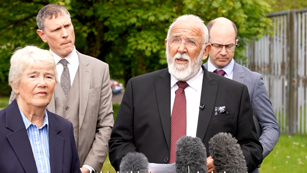 Retired pastor convicted and fined for preaching near Northern Ireland hospital