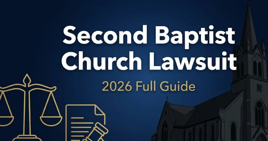 Lawsuit Filed Against Second Baptist Church: Comprehensive 2026 Overview