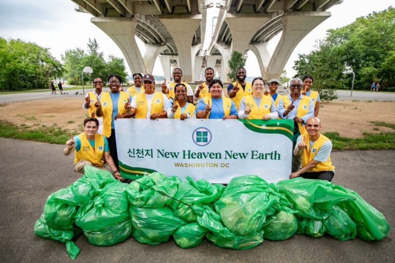 Local Church Volunteers Unite to Clean Up 180 Pounds of Trash from Jones Point Park After Fourth of July Celebrations