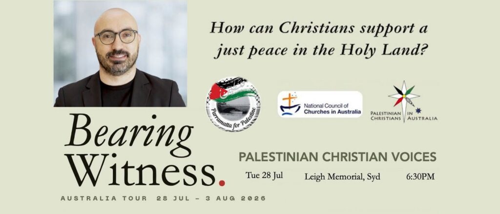 Dr. Yousef Khoury to speak at ‘Bearing Witness’ tour in Parramatta