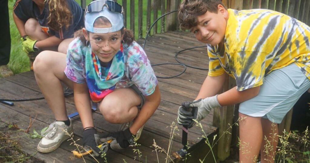 Youth from TEAMeffort join Haywood County churches to provide home repairs and community support this summer