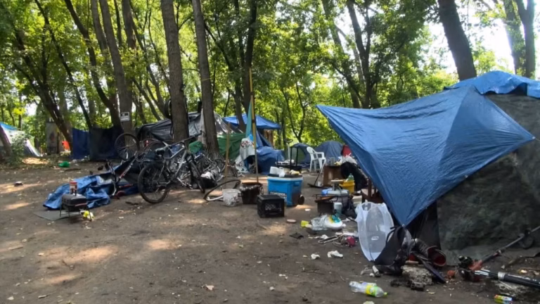 St. Paul closes one homeless camp, sparking rapid growth at another