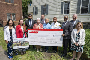 RWJUH and Suydam Street Reformed Church Expand Community Garden with AARP Grant to Address Food Insecurity