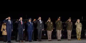 Vice President Vance attends dignified transfer of Army Sgt. Benjamin Pennington, 7th U.S. service member killed in Iran war