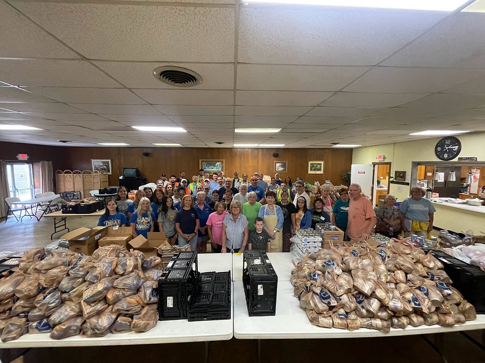 Local Church Continues Food Distributions Despite Challenges, Serves 250 Households in Logan County