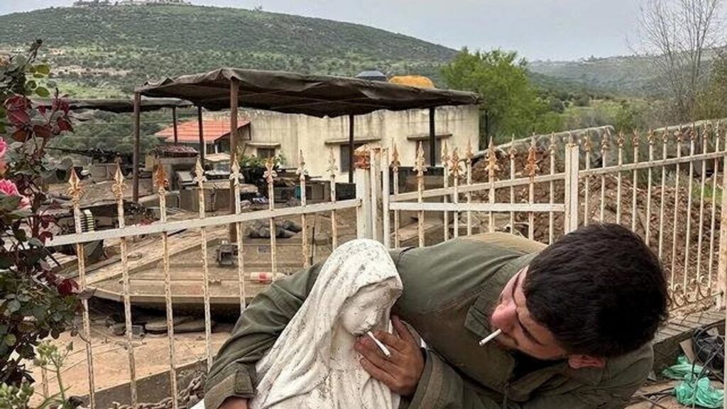 Israeli Soldier’s Desecration of Christian Symbols in Lebanon Sparks Concern Over Repeated Pattern