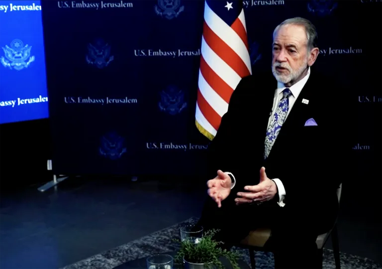U.S. Ambassador Huckabee Warns Israeli Settlers Against Seizing Palestinian American Properties in West Bank