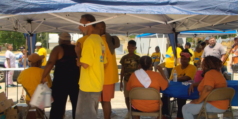 Mt. Beulah Missionary Baptist Church Offers Free Food, Water, and Essentials in Prentiss
