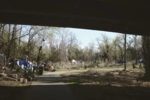 Free Bridge encampment residents report lack of clarity as city’s Sept. 1 clearance deadline approaches