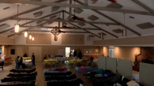 Church Volunteers Provide Cooling Stations for Homeless in Grand Prairie