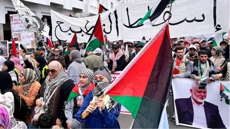 Moroccan Protests Escalate Over Concerns About Deepening-Israeli Relations