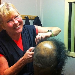 St. Benedict the Moor Offers Free Haircuts and Meals to Community Members in Need.