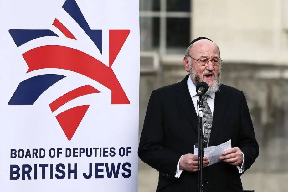 Chief Rabbi Leads Calls to Block Church of England Discussion on Palestinian Christian Genocide Report