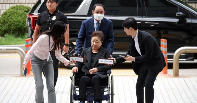 South Korean court opens trial of Unification Church leader over alleged bribes to former first lady