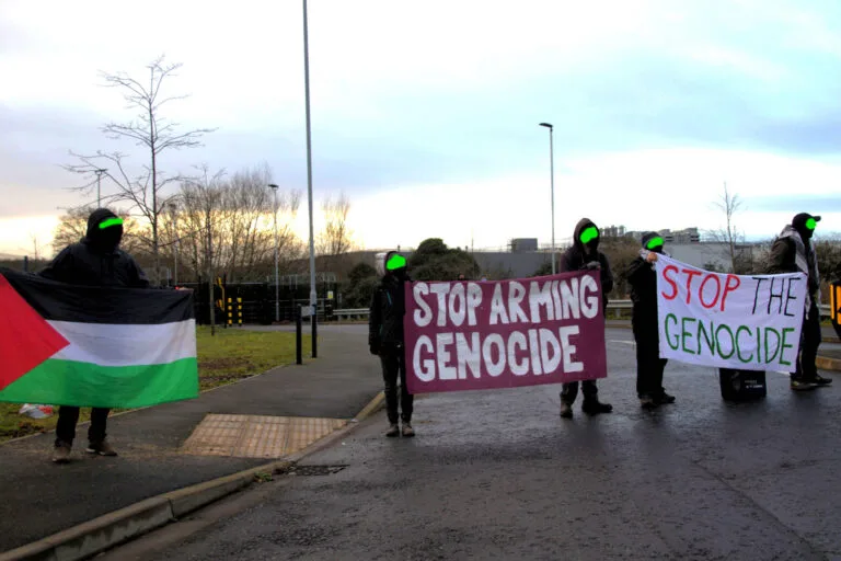 Bristol Residents Protest Elbit Over Israeli Arms Exports (Bristol, United Kingdom)