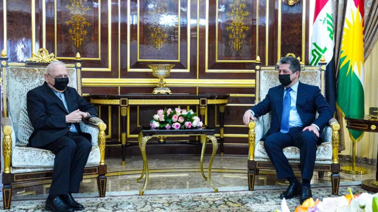 Kurdistan Region Prime Minister Urges Christians Abroad to Return During Meeting with Chaldean Patriarch Sako in Erbil, Kurdistan Region, Iraq