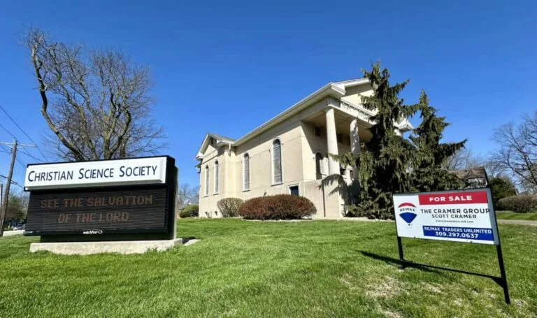 Christian Science Church in Galesburg, Illinois, Closes; Building Listed for $300,000