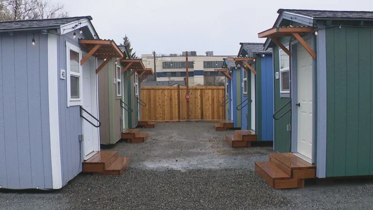 New 40-unit tiny house village opens on Tukwila church lot