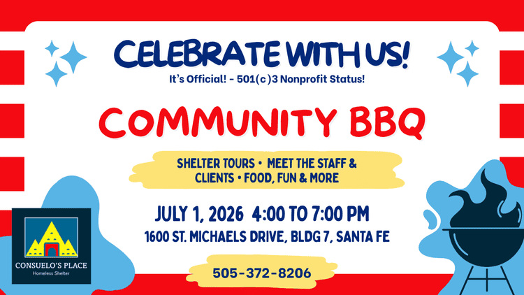 Consuelo’s Place Emergency Homeless Shelter Announces Nonprofit Status, Hosts July 1 Community Celebration