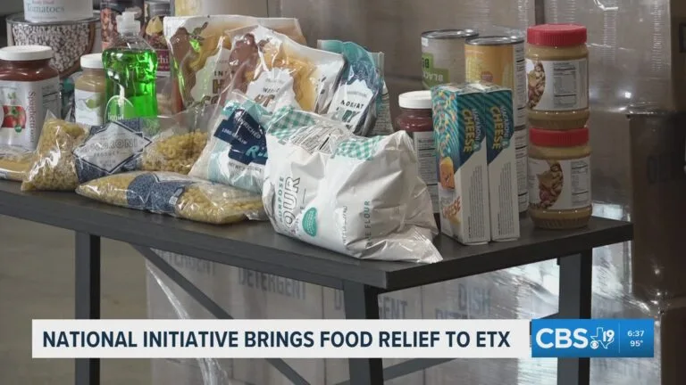 Church Initiative Donates 40,000 Pounds of Food to East Texas Food Bank