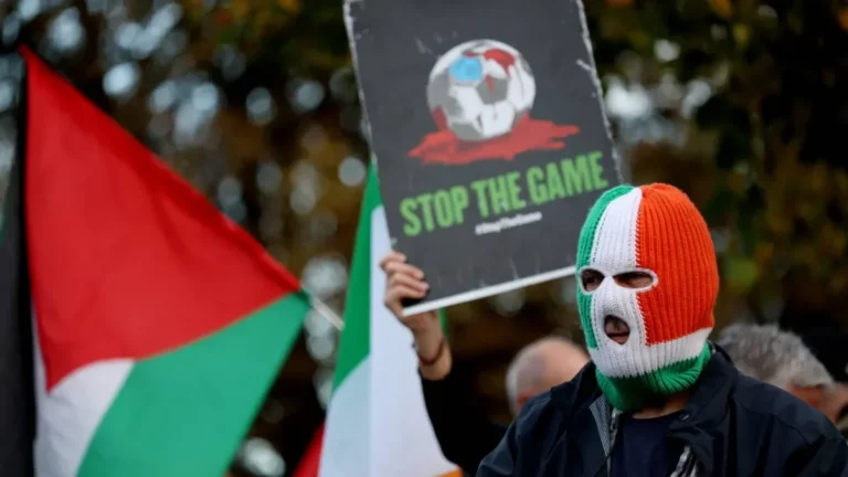 Protests Interrupt Ireland vs. Austria Euro Match Over Israel-related Tensions