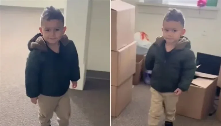 After 14 Months in a Shelter, Child’s Reaction to New Apartment Trends on Social Media