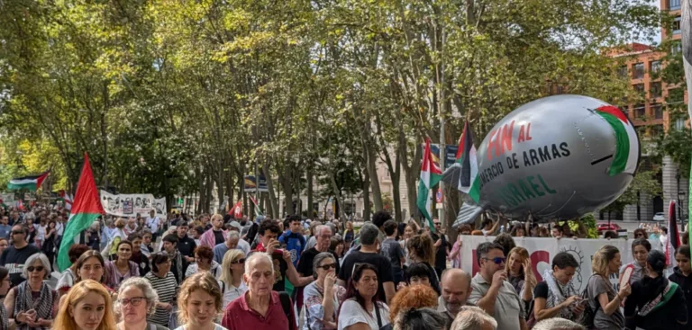 Demonstrations in Spain Call for Severing Relations with Israel and Ending Gaza War