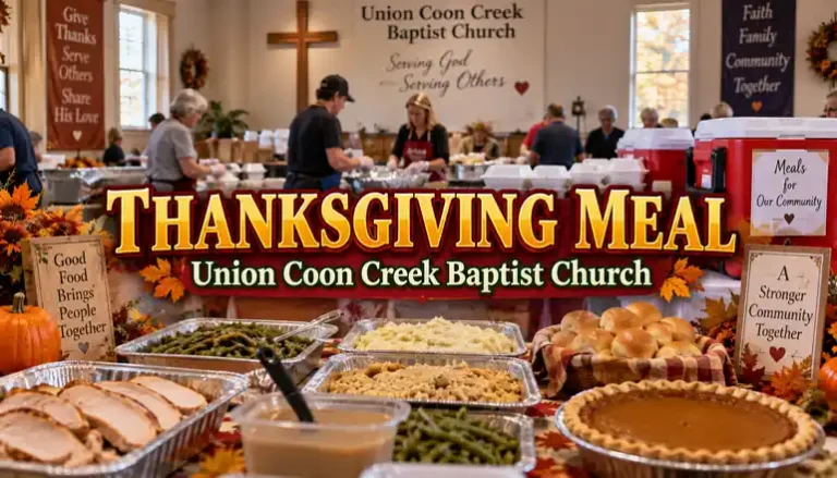 Union Coon Creek Baptist Church Seeks Volunteers for 31st Annual Thanksgiving Meal Project
