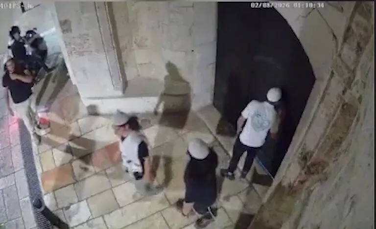 Four Arrested for Spitting at Armenian Cathedral in Jerusalem