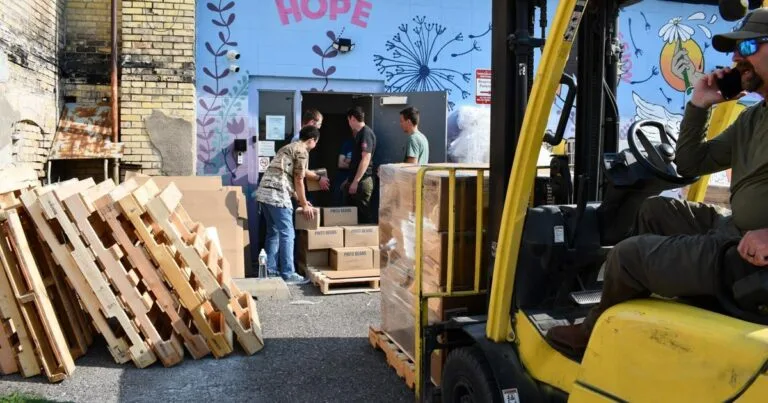 Church Donates 35,000 Pounds of Food to Rexburg Family Crisis Center