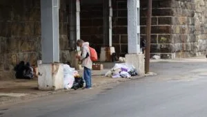 Homeless individuals in Wilmington return to streets after city housing efforts end.