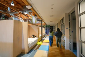 The shelter for homeless women and children in downtown San Diego expands its capacity to 210 beds