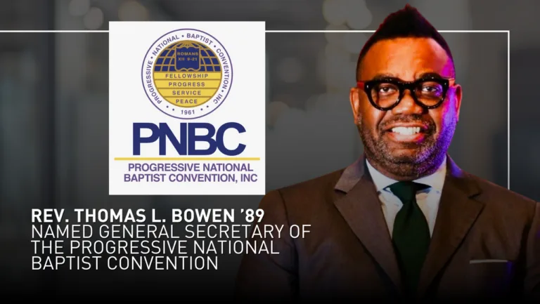 Progressive National Baptist Convention Appoints Rev. Thomas L. Bowen as New General Secretary
