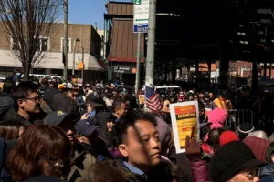 Protesters Oppose Proposed Tourist House Near Elderly Center and School in Brooklyn