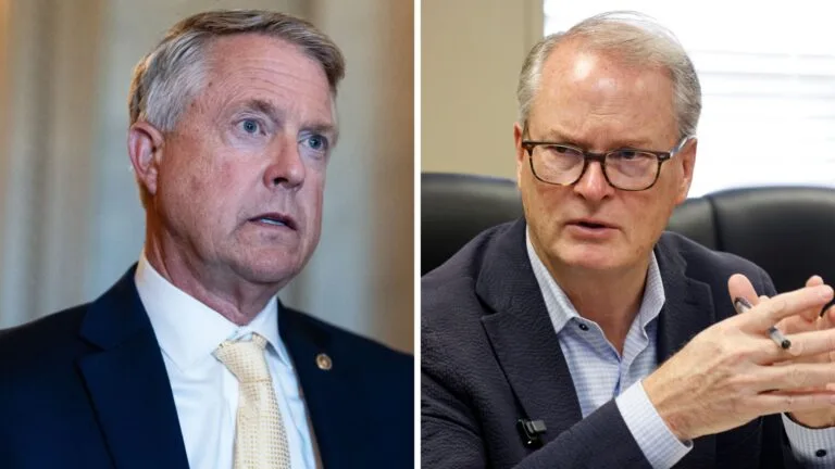 Republican Senator Roger Marshall Faces Tight Senate Race in Deep-Red Kansas Amid Economic Concerns and Democratic Challenger Adam Hamilton