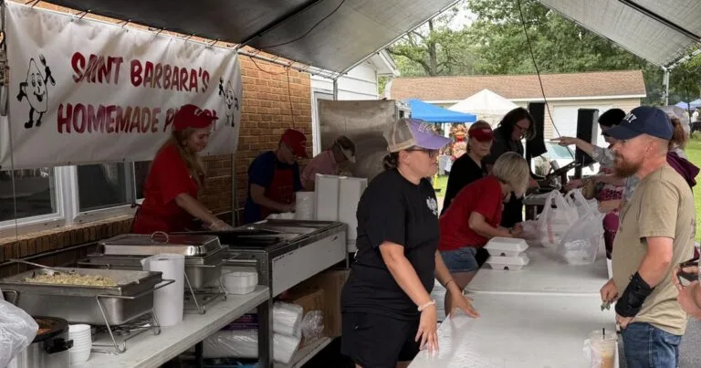 Polish National Catholic Church Festival in Houtzdale, Pennsylvania, Draws Record Crowd Despite Rain