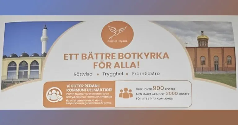Syriac Orthodox Church in Sweden Condemns Use of Its Image in Nuance Party Campaign Over Leader’s Denial of Sayfo Genocide