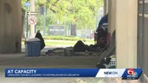 Homeless Shelters in New Orleans Report Rising Demand Amid Encampment Closures and Legislation
