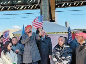 Protesters Oppose Proposed 86th Street Travelling House Shelter in Bensonhurst