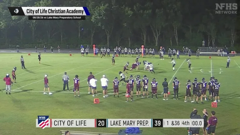 Calvary Chapel Academy’s Offense Driven by Gavin Stewart’s Strong Performance in 34-20 Victory Over City of Life Christian Academy