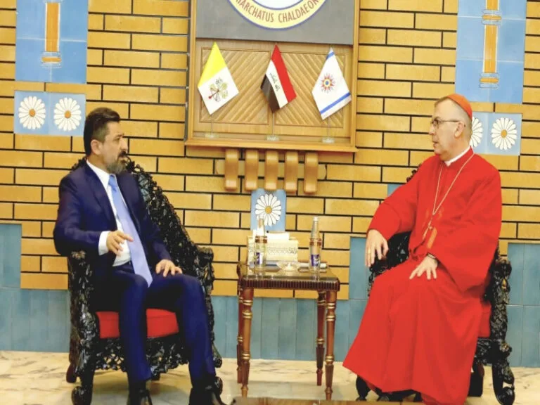 Justice Ministry Meets Chaldean Patriarch to Discuss Protecting Christian Property Rights