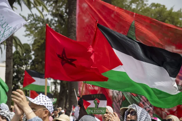 Moroccan Protesters Call for Ending Diplomatic Ties with Israel