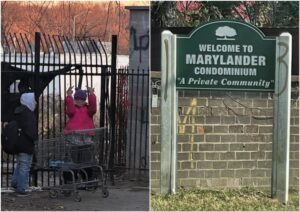 Private Charity Supports Homeless Encampment Near Maryland Condominiums