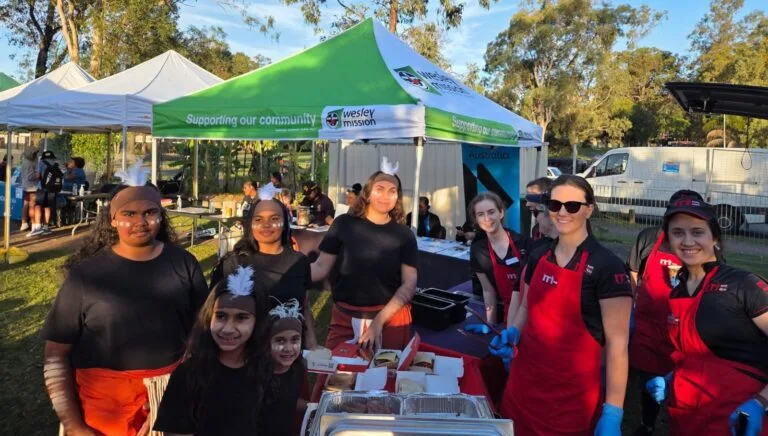The Plymouth Brethren Christian Church’s Quick Rescue Team serves 2000 meals across Australia during NAIDOC Week
