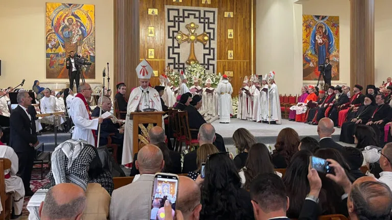 Mar Paul III Nona Installed as Patriarch of the Chaldean Catholic Church in Baghdad, Iraq