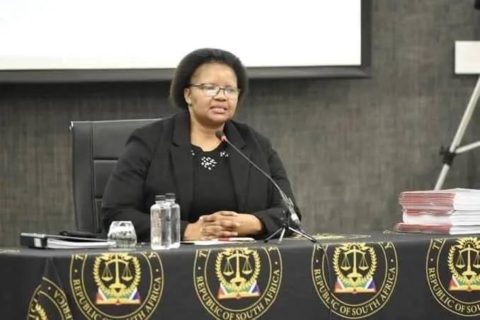 Judges Matter urges suspension of Judge Phahlane following her arrest over corruption and money laundering allegations linked to a church succession dispute.